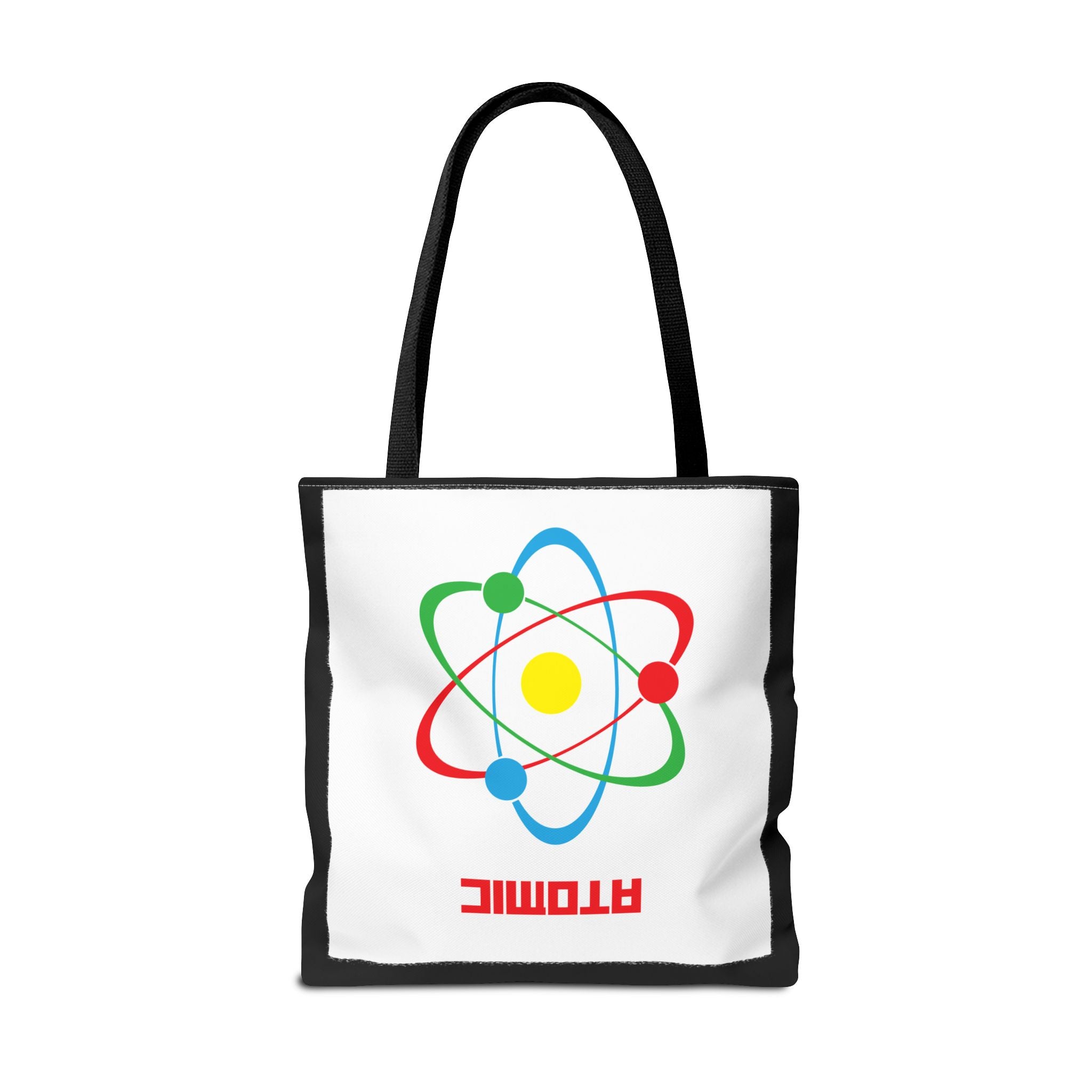 Atomic Science Tote Bag, Science Lover Gift, Educational Tote, Chemistry Bag, College Essentials, Eco-Friendly Shopping
