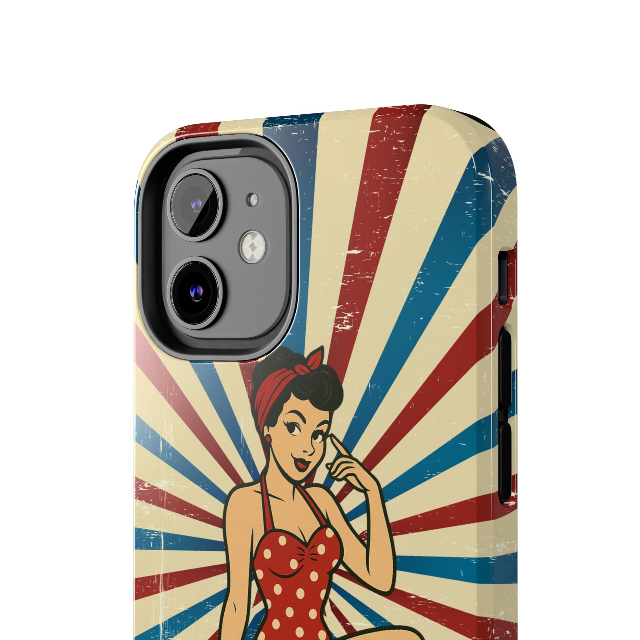 Atomic Pin-Up Tough Phone Case