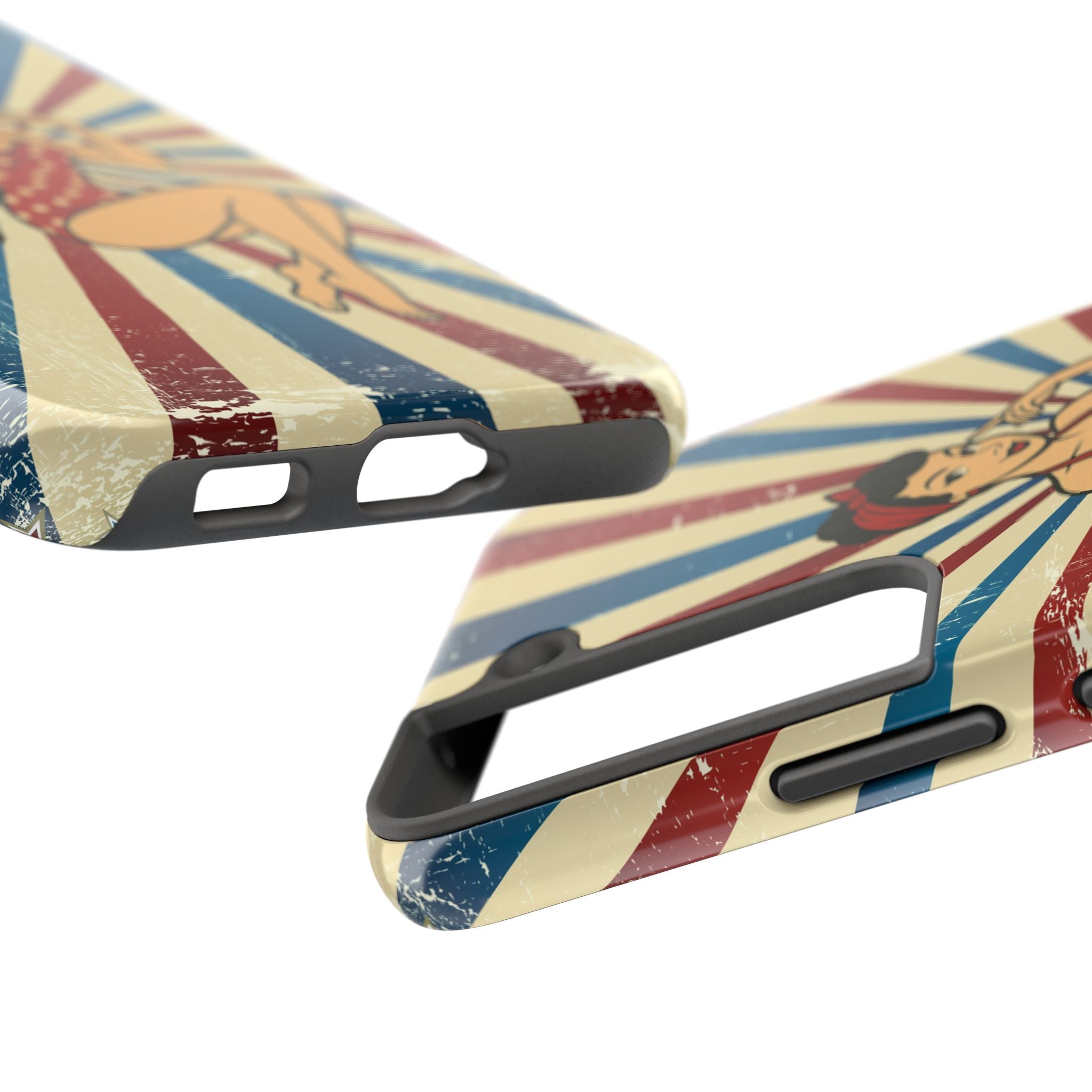 Atomic Pin-Up Tough Phone Case