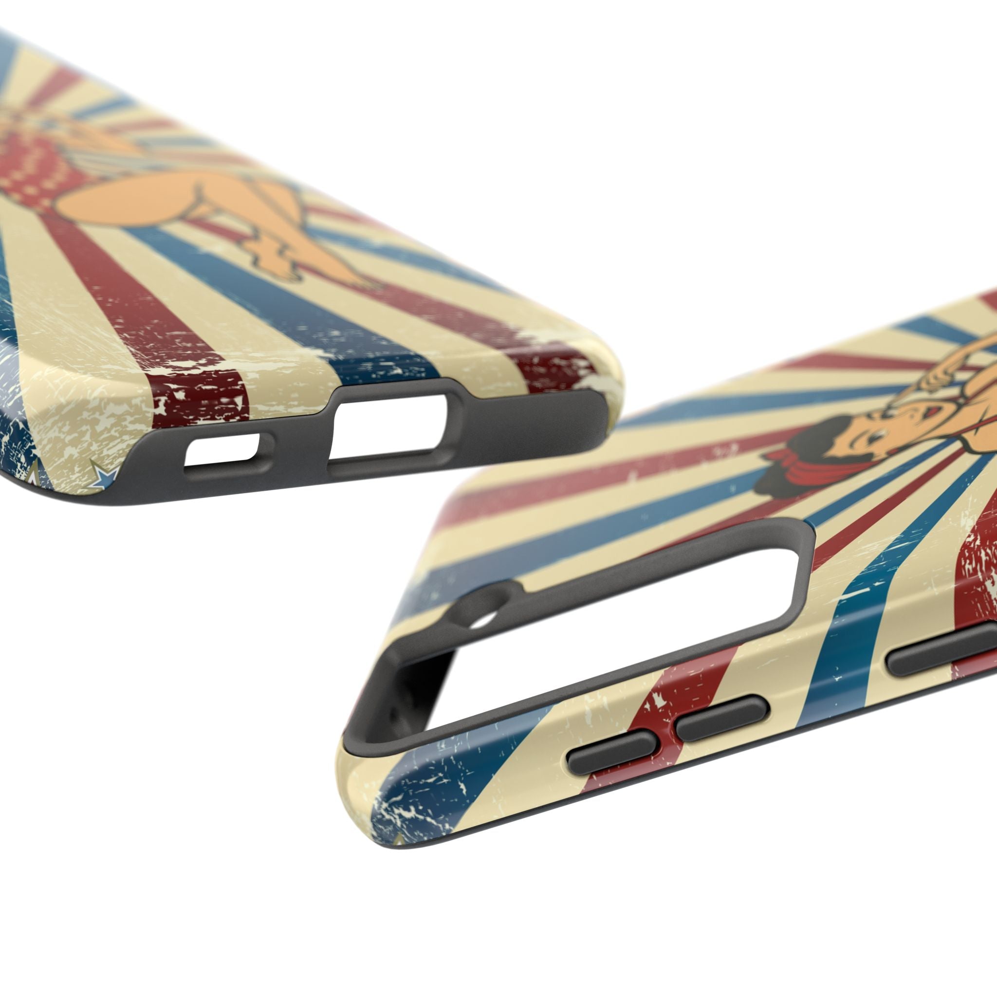 Atomic Pin-Up Tough Phone Case