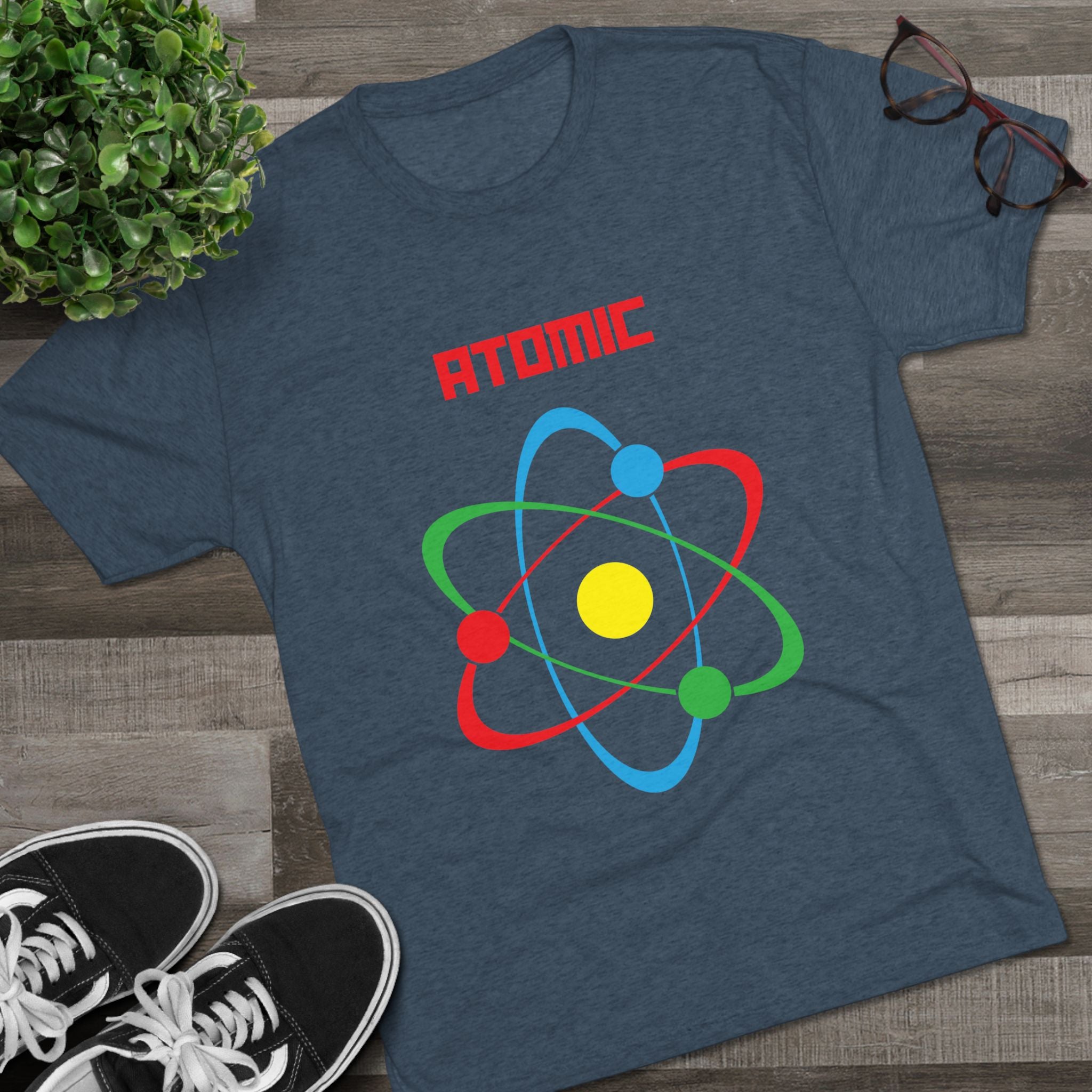 Atomic Science Unisex Tee, Fun Science Shirt, Nerdy Gift, STEM Apparel, Educational T-Shirt, Science Lover Outfit