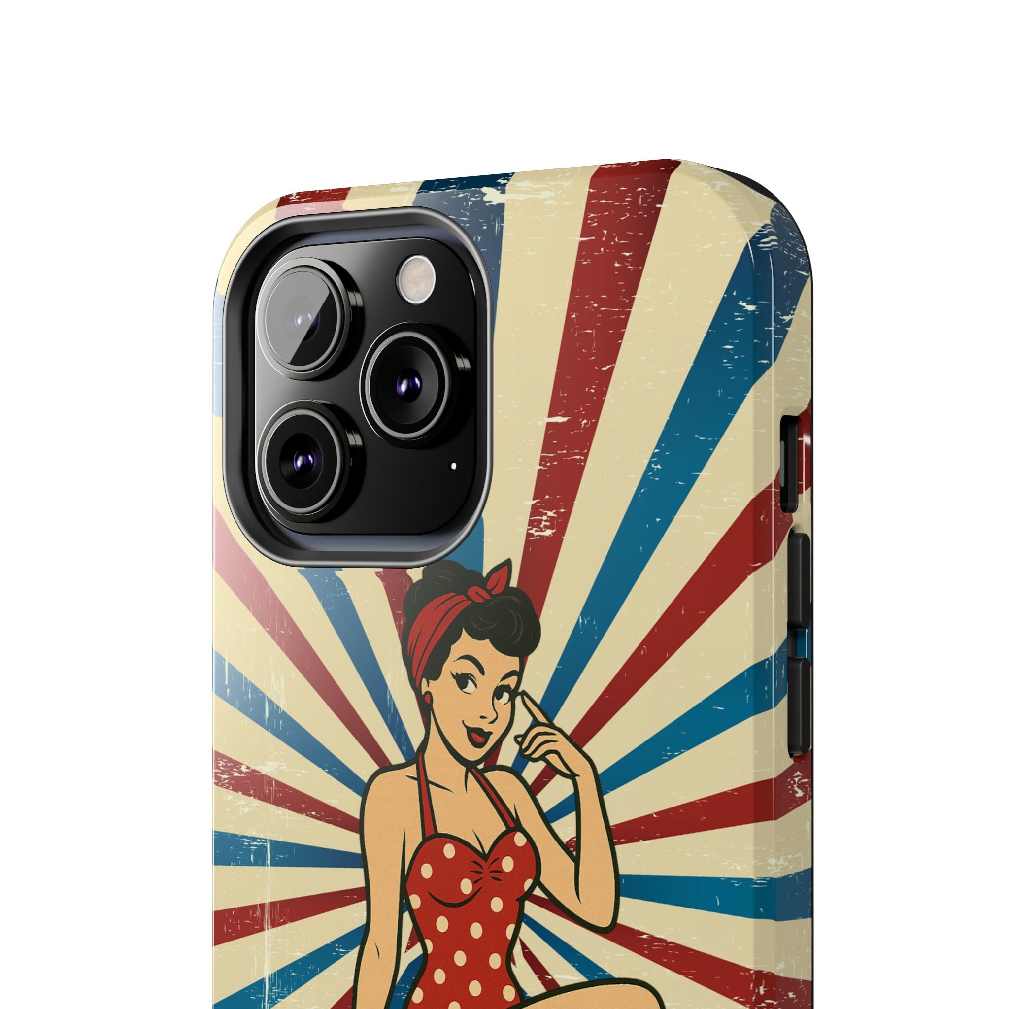 Atomic Pin-Up Tough Phone Case