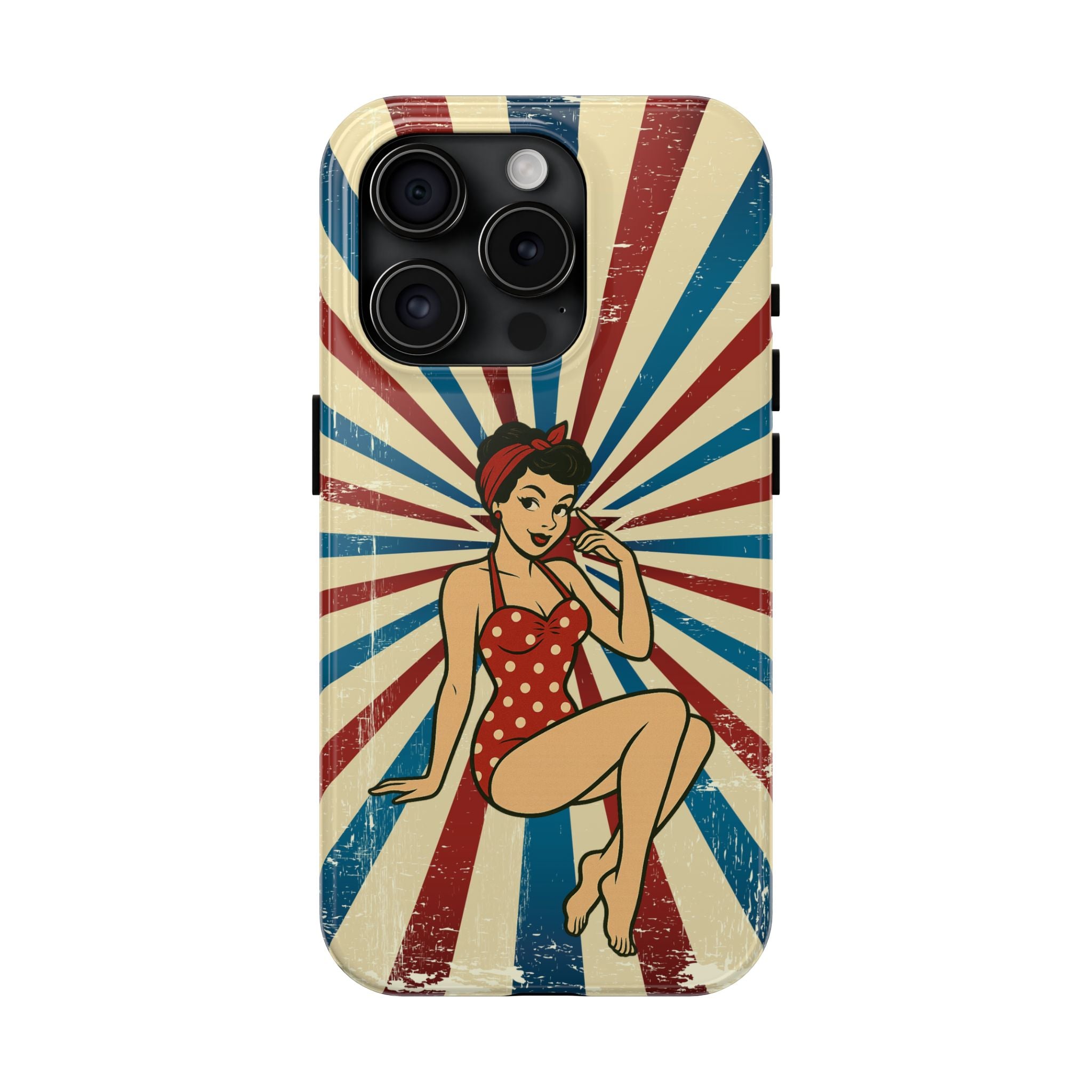 Atomic Pin-Up Tough Phone Case