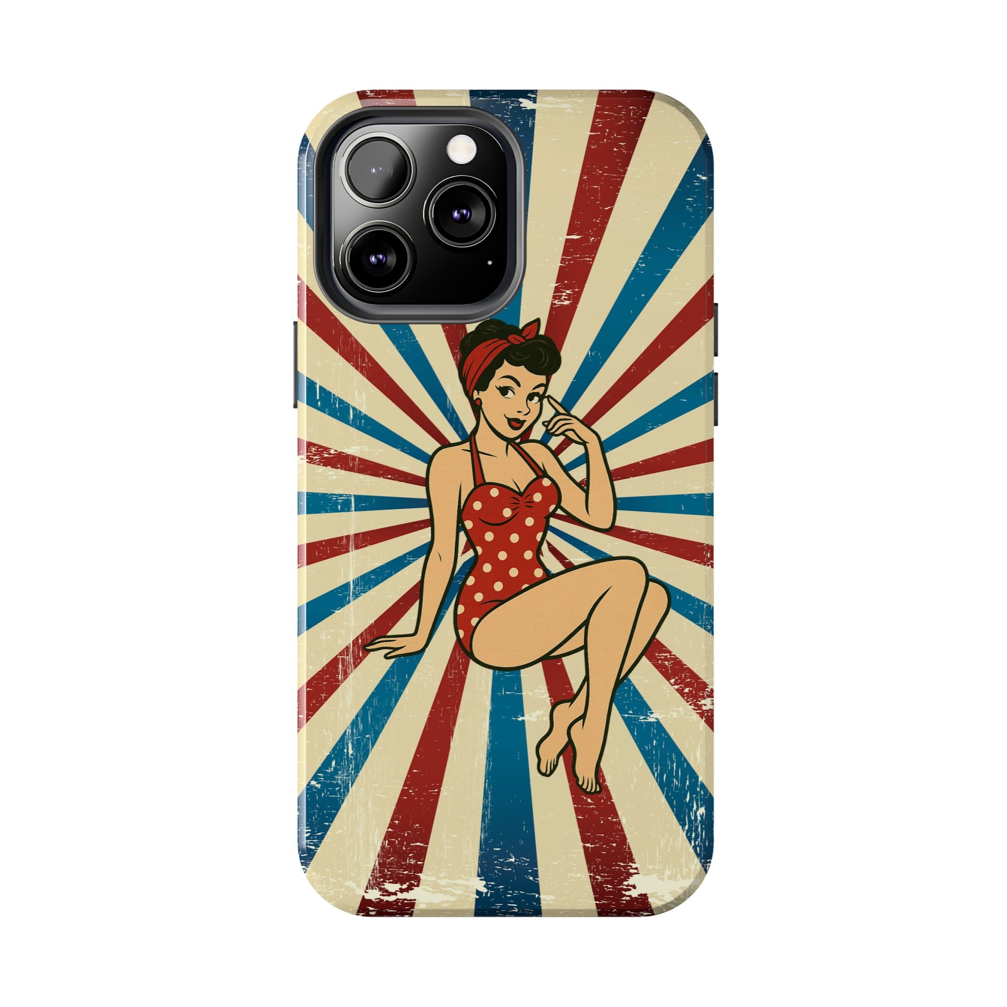 Atomic Pin-Up Tough Phone Case