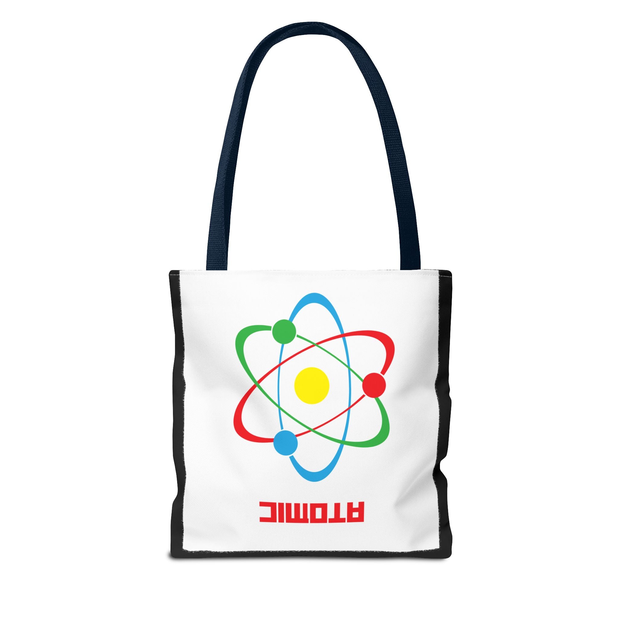 Atomic Science Tote Bag, Science Lover Gift, Educational Tote, Chemistry Bag, College Essentials, Eco-Friendly Shopping
