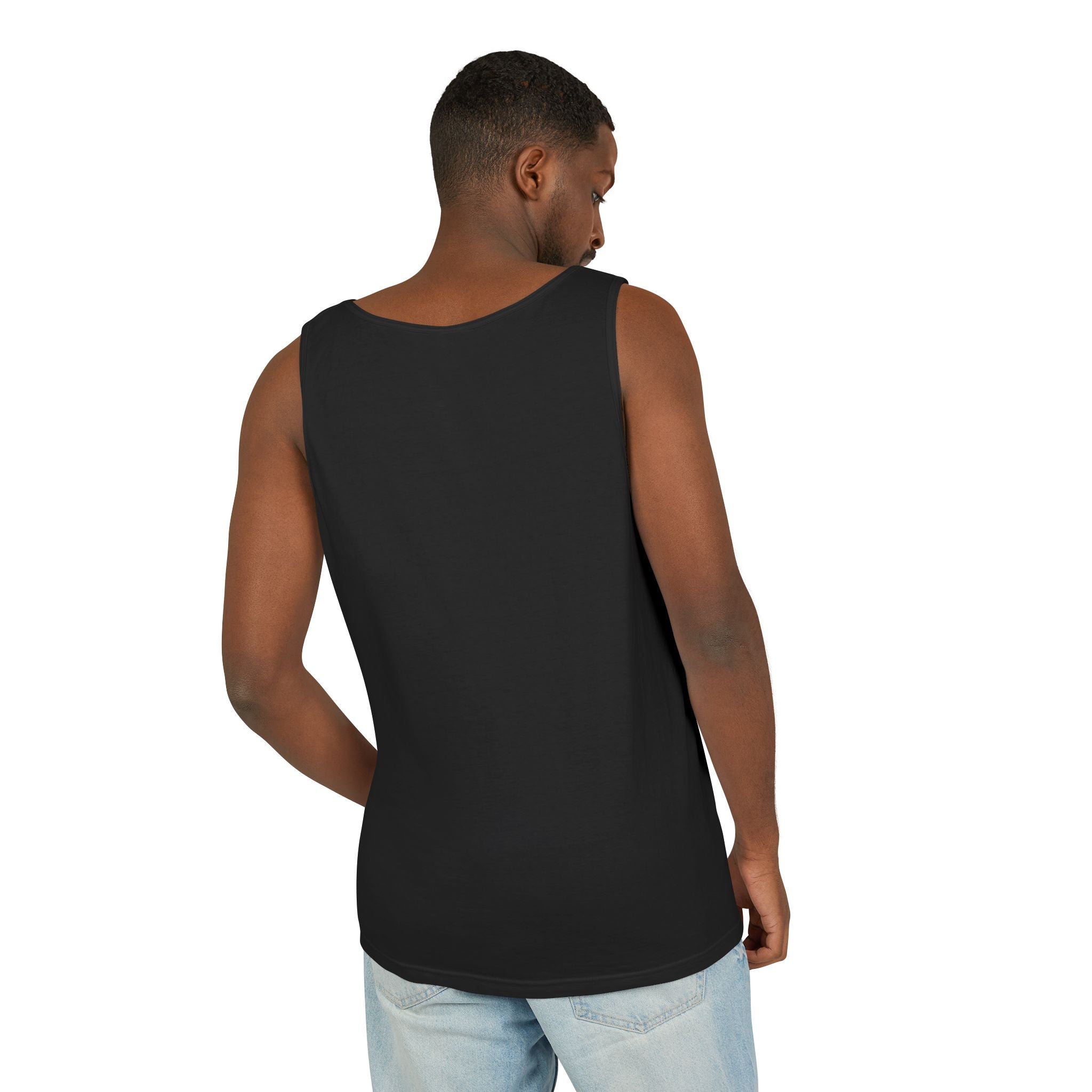 Atomic Soldier Graphic Tank Top, Casual Summer Wear, Military-Themed Apparel, Vintage Style Gift, Unisex Fashion