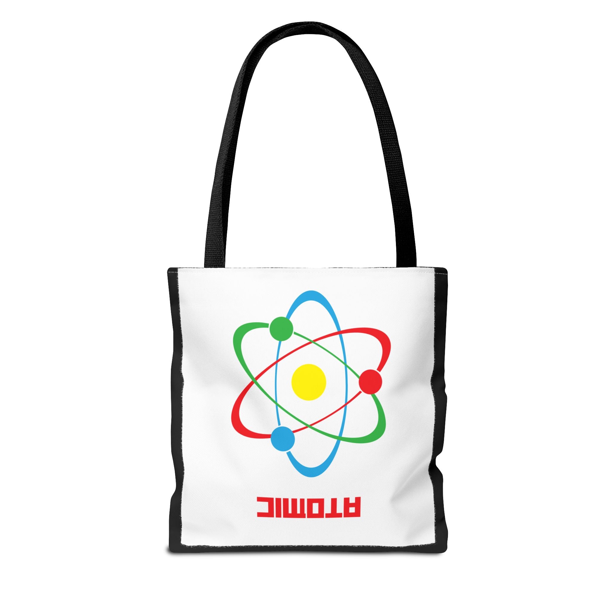 Atomic Science Tote Bag, Science Lover Gift, Educational Tote, Chemistry Bag, College Essentials, Eco-Friendly Shopping