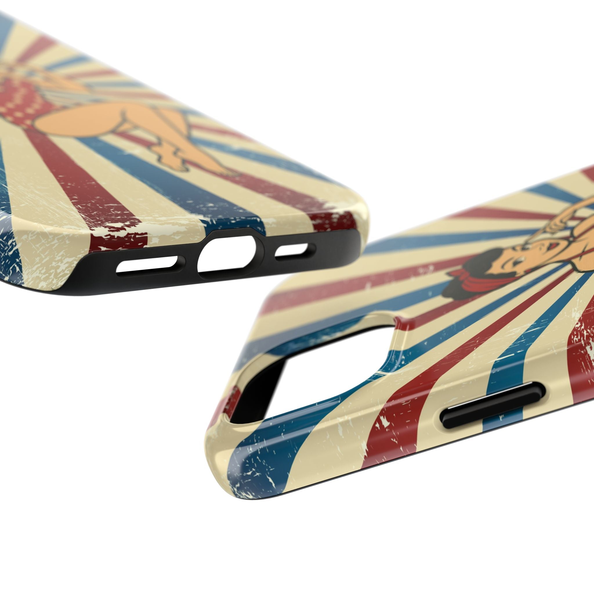 Atomic Pin-Up Tough Phone Case