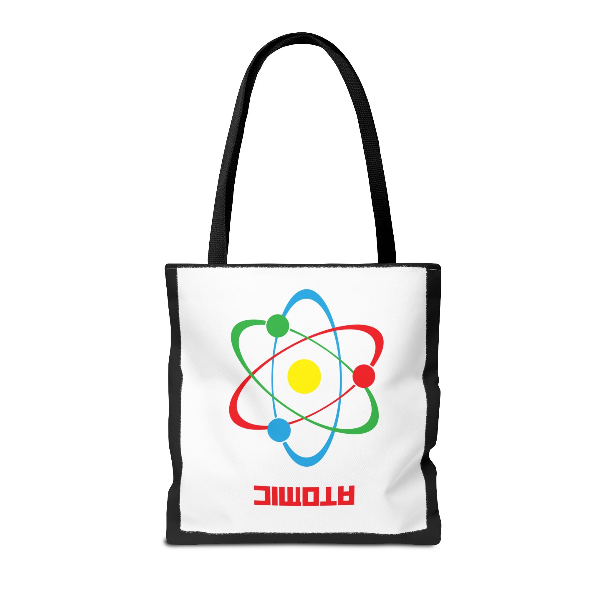 Atomic Science Tote Bag, Science Lover Gift, Educational Tote, Chemistry Bag, College Essentials, Eco-Friendly Shopping