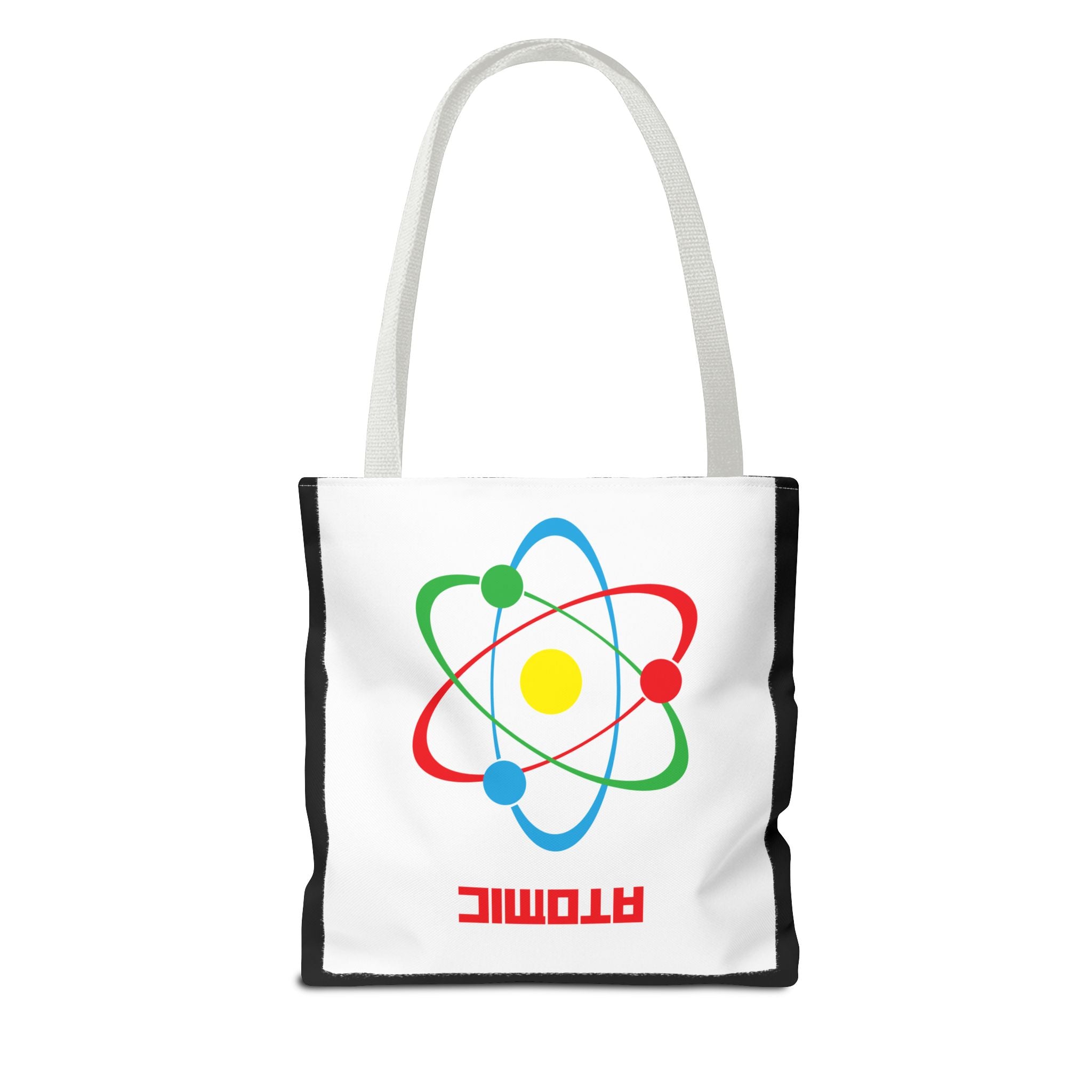 Atomic Science Tote Bag, Science Lover Gift, Educational Tote, Chemistry Bag, College Essentials, Eco-Friendly Shopping