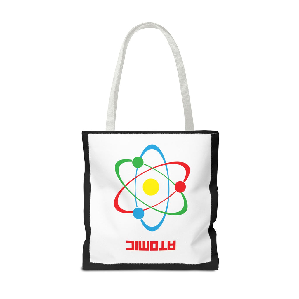 Atomic Science Tote Bag, Science Lover Gift, Educational Tote, Chemistry Bag, College Essentials, Eco-Friendly Shopping