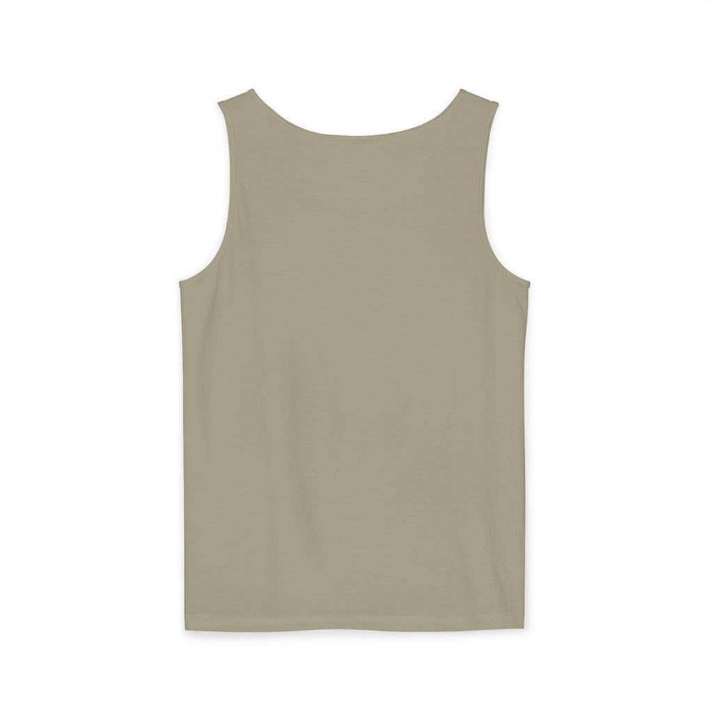 Atomic Soldier Graphic Tank Top, Casual Summer Wear, Military-Themed Apparel, Vintage Style Gift, Unisex Fashion