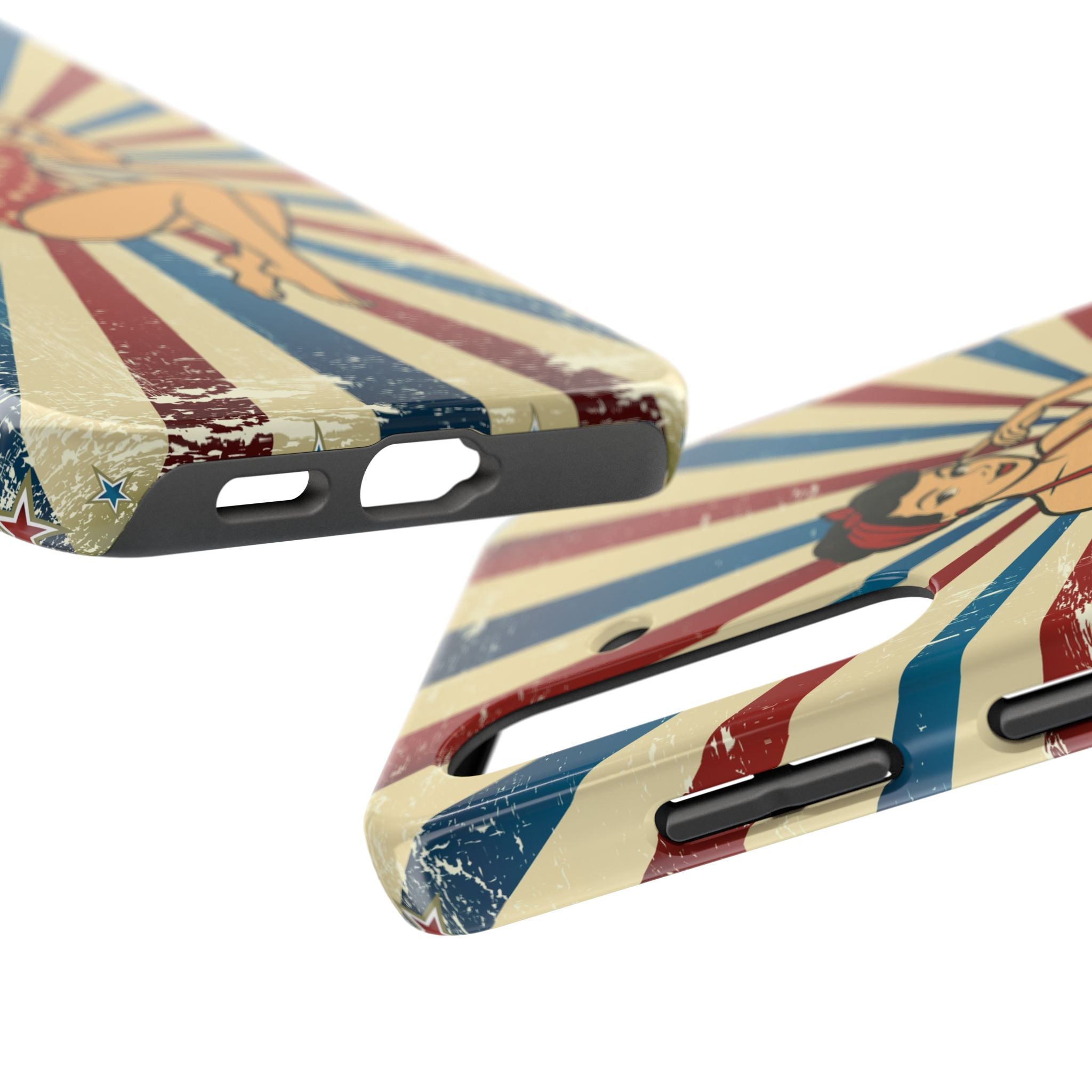 Atomic Pin-Up Tough Phone Case