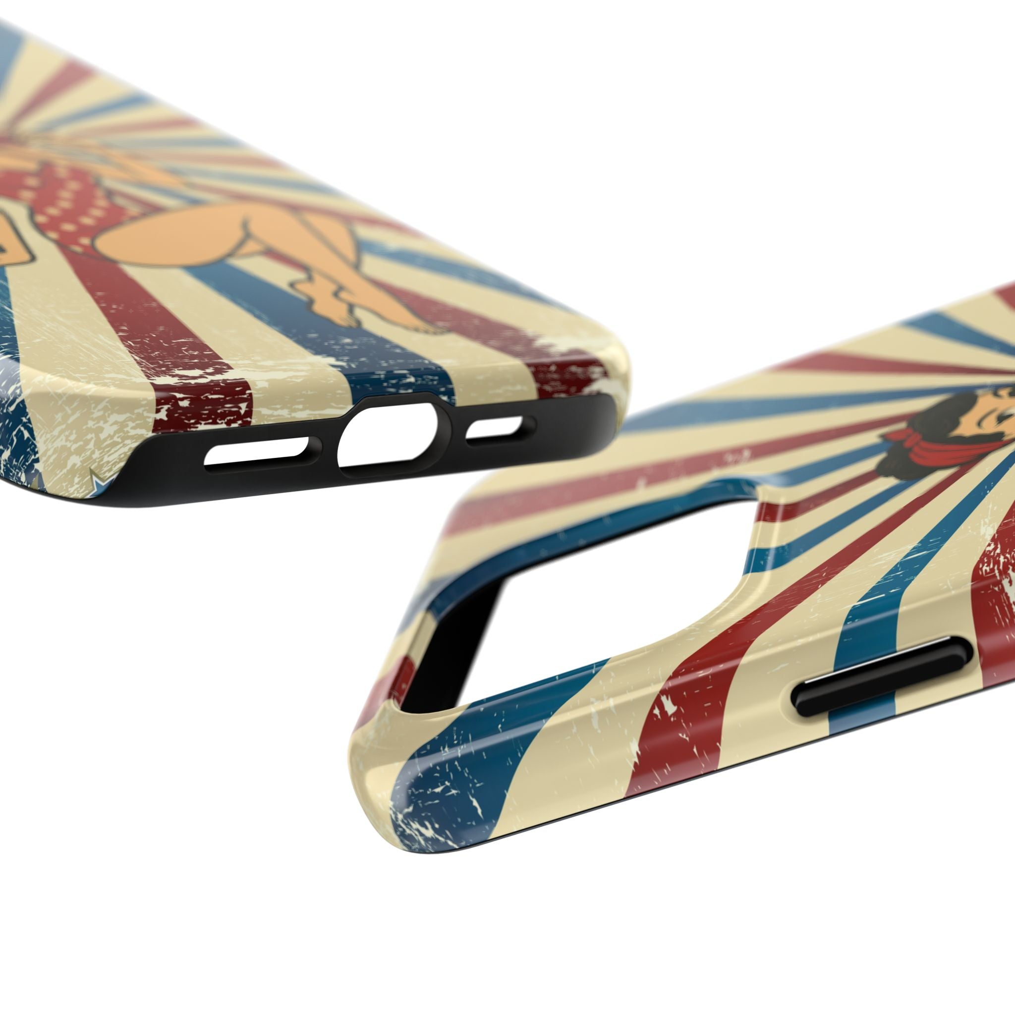 Atomic Pin-Up Tough Phone Case