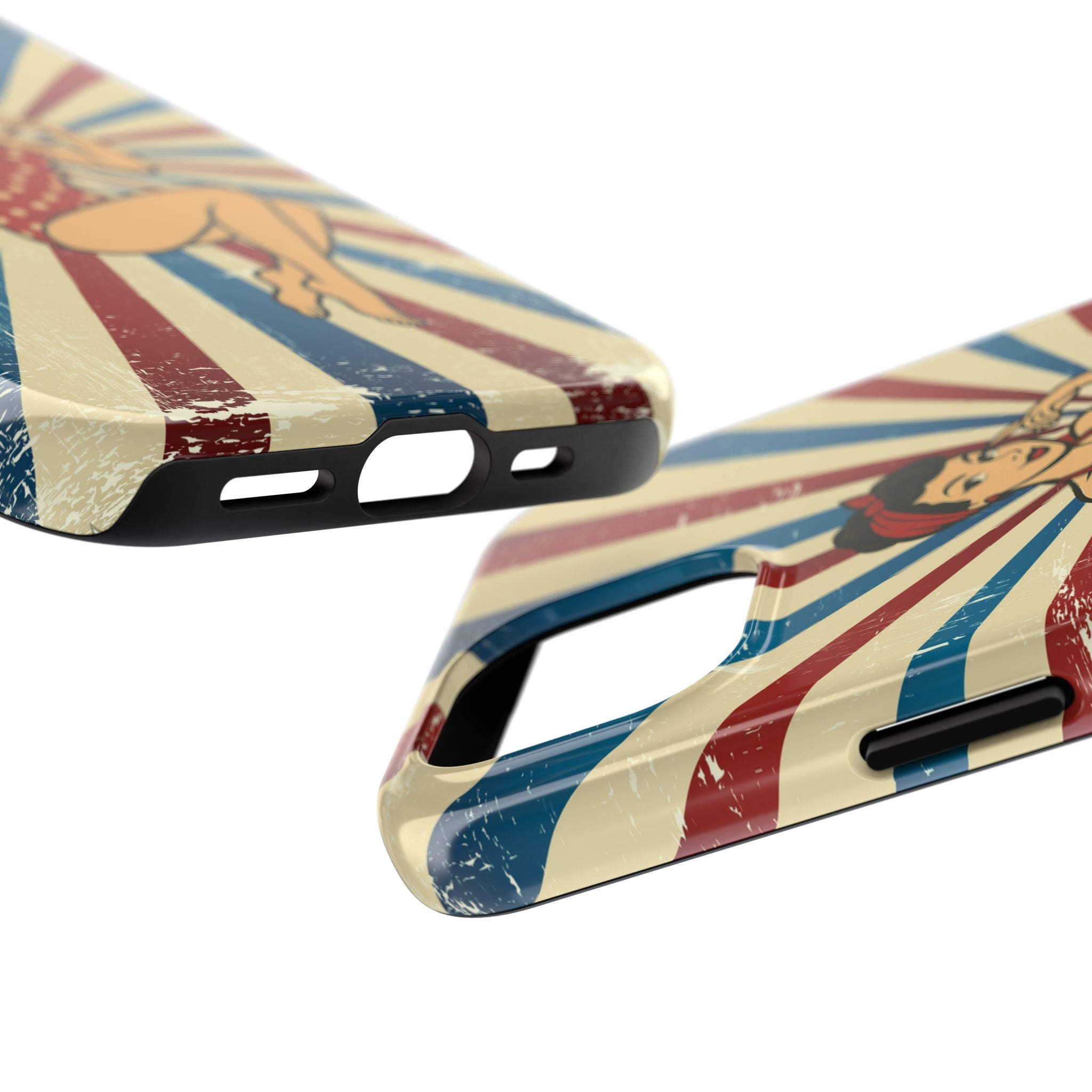 Atomic Pin-Up Tough Phone Case