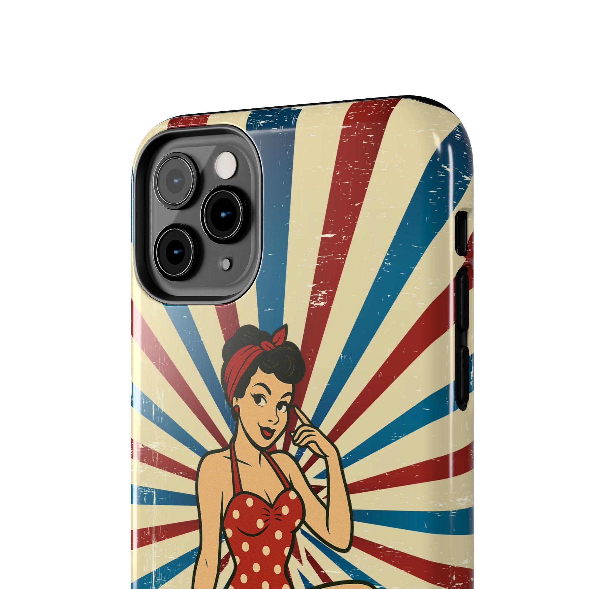 Atomic Pin-Up Tough Phone Case