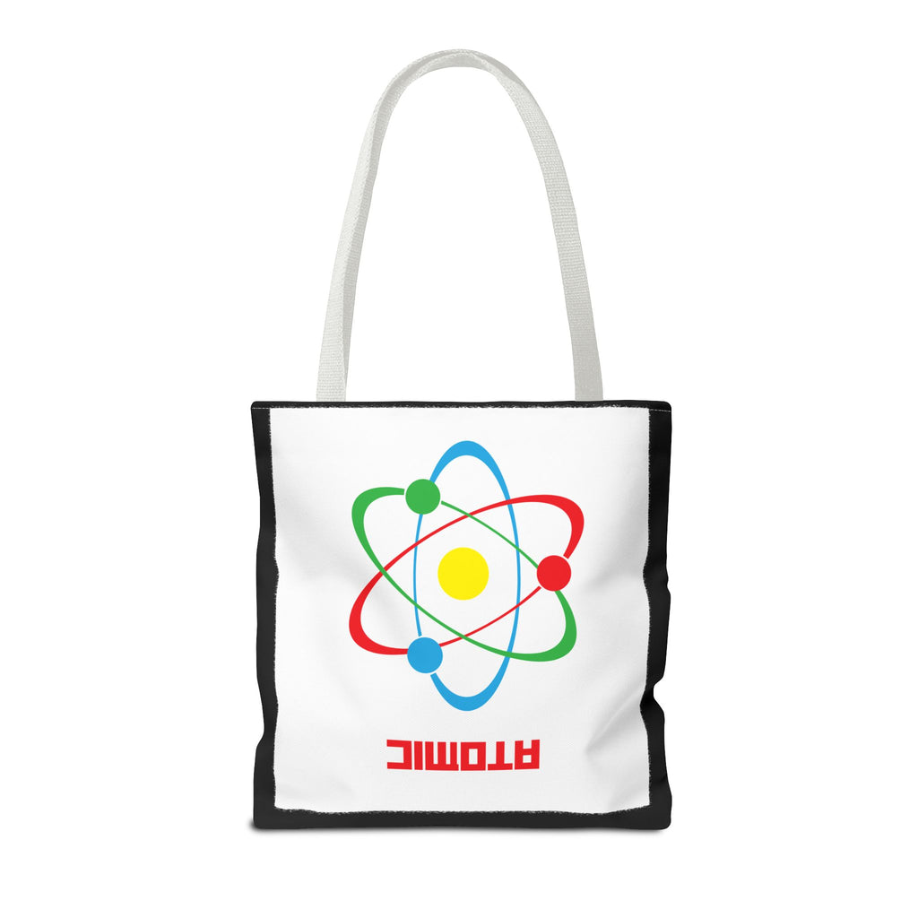 Atomic Science Tote Bag, Science Lover Gift, Educational Tote, Chemistry Bag, College Essentials, Eco-Friendly Shopping