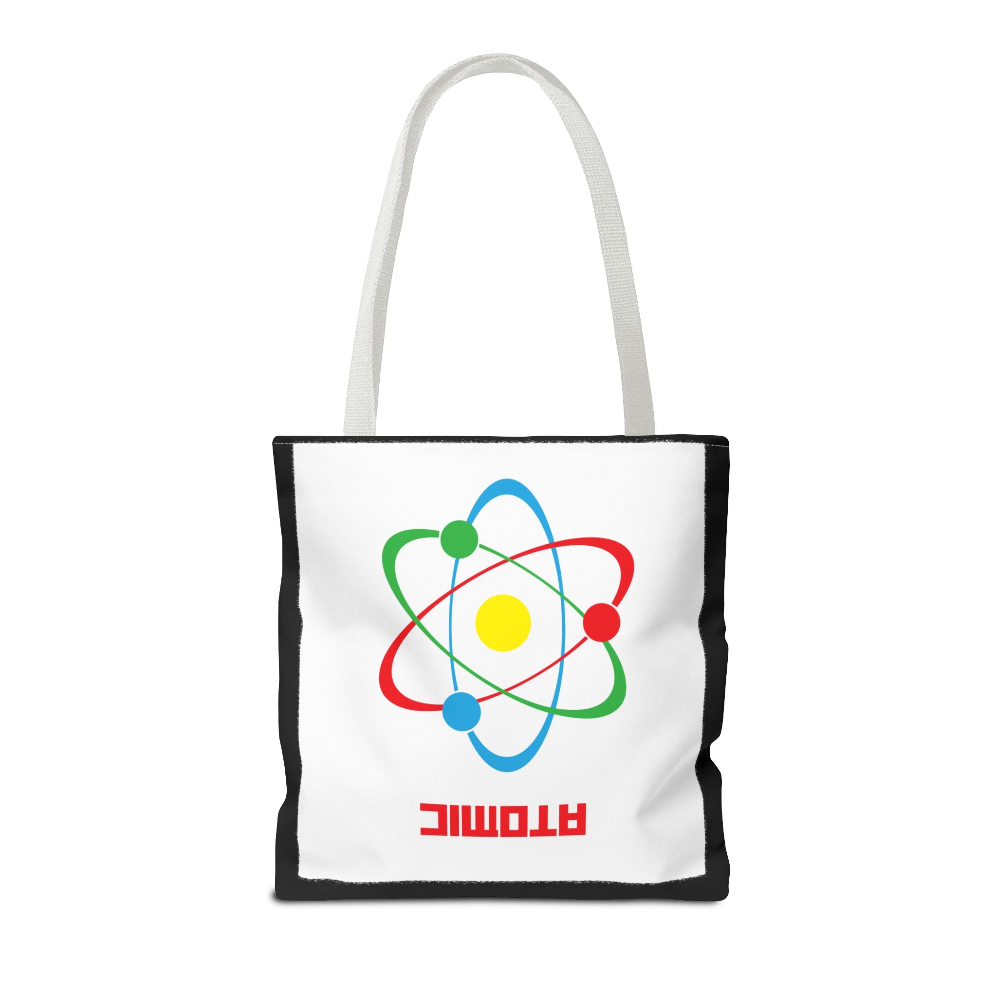Atomic Science Tote Bag, Science Lover Gift, Educational Tote, Chemistry Bag, College Essentials, Eco-Friendly Shopping