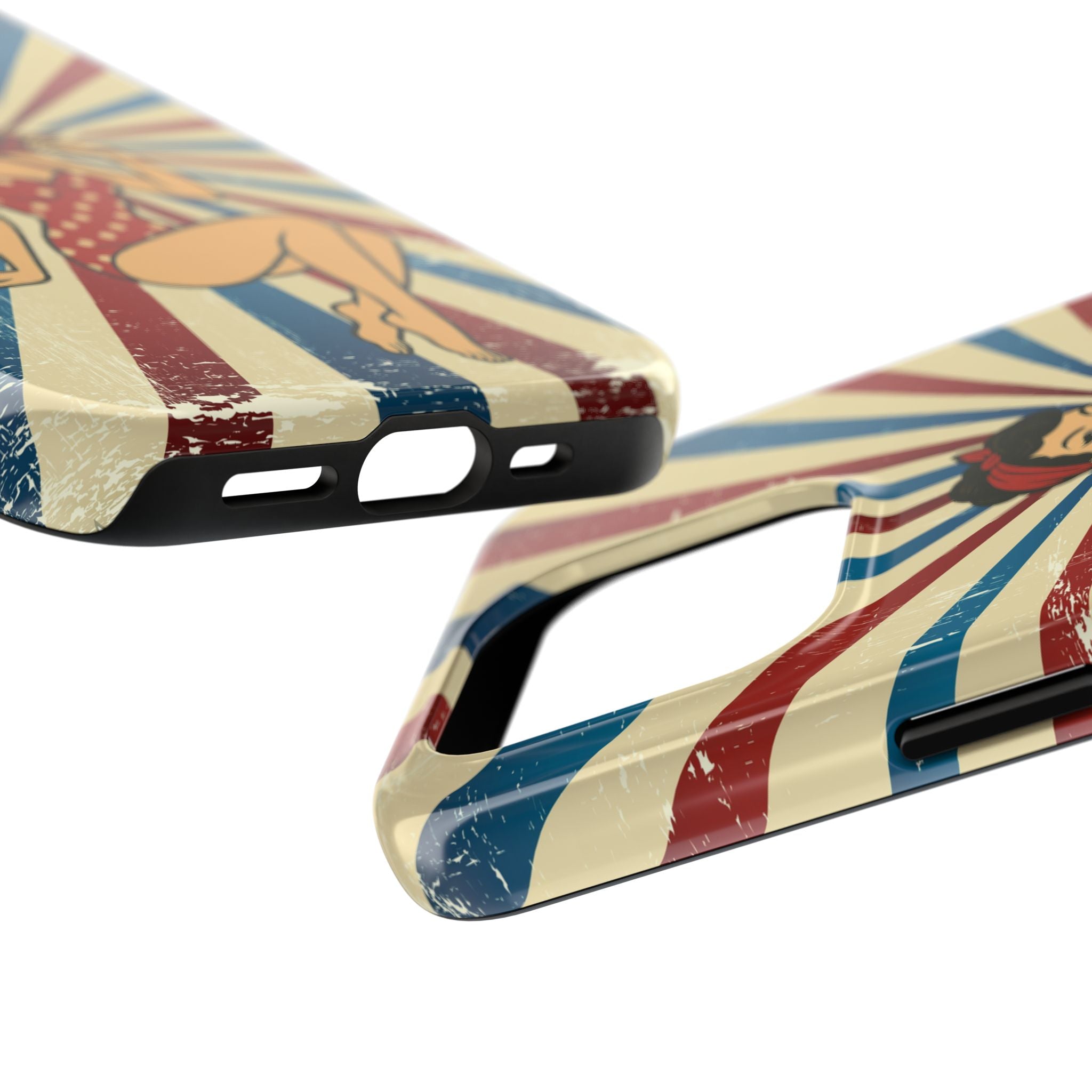 Atomic Pin-Up Tough Phone Case