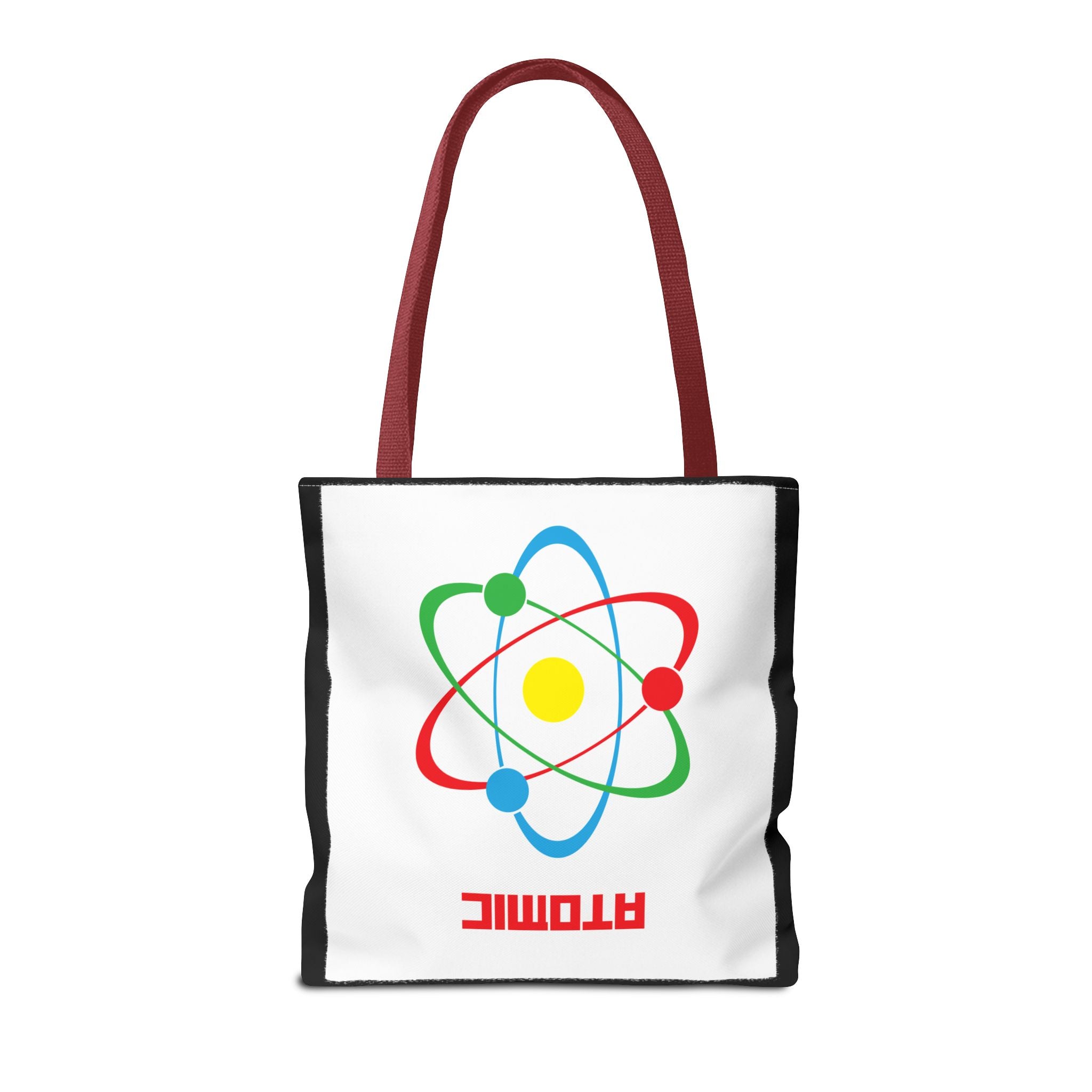Atomic Science Tote Bag, Science Lover Gift, Educational Tote, Chemistry Bag, College Essentials, Eco-Friendly Shopping
