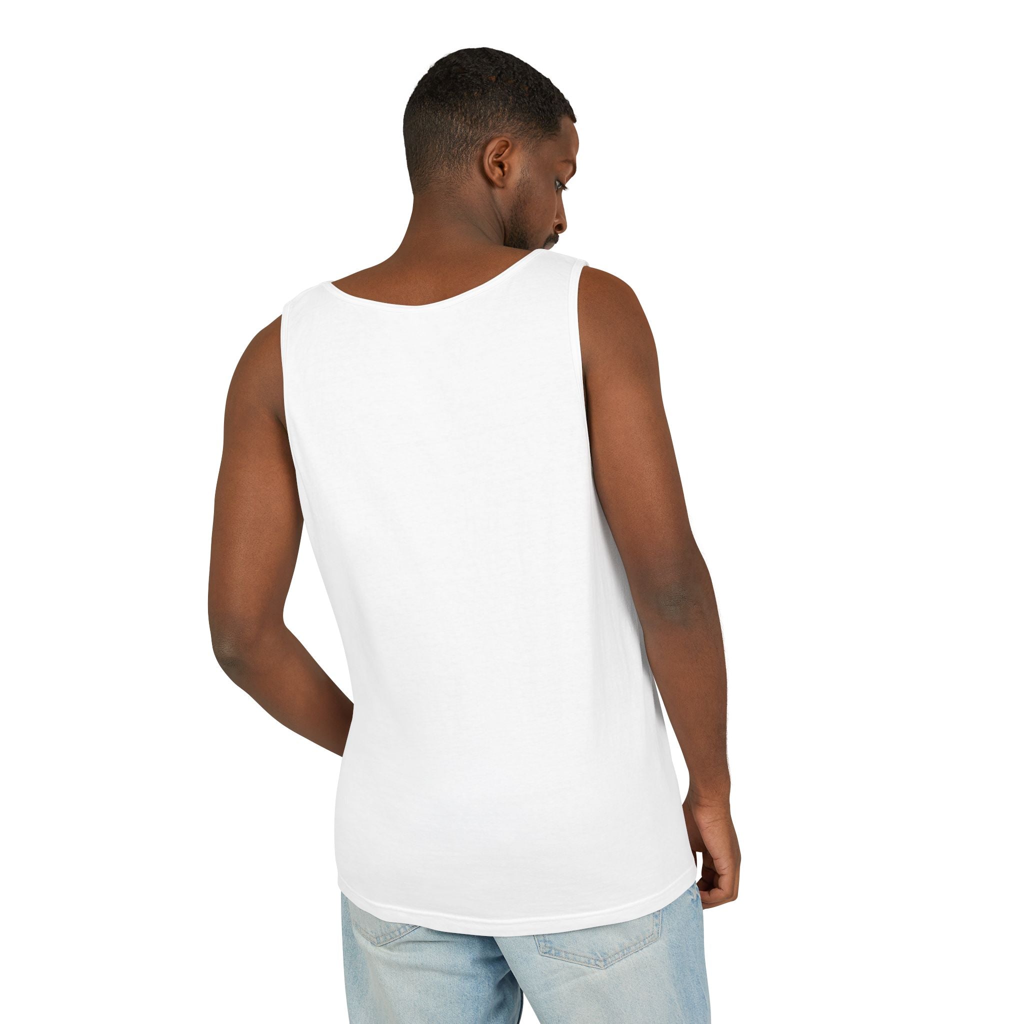 Atomic Soldier Graphic Tank Top, Casual Summer Wear, Military-Themed Apparel, Vintage Style Gift, Unisex Fashion